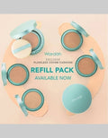 Wardah Refill Exclusive Flawless Cover Cushion 02 Honey Beige 15 g