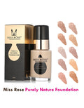 Miss Rose Purely Natural Foundation 30 mL