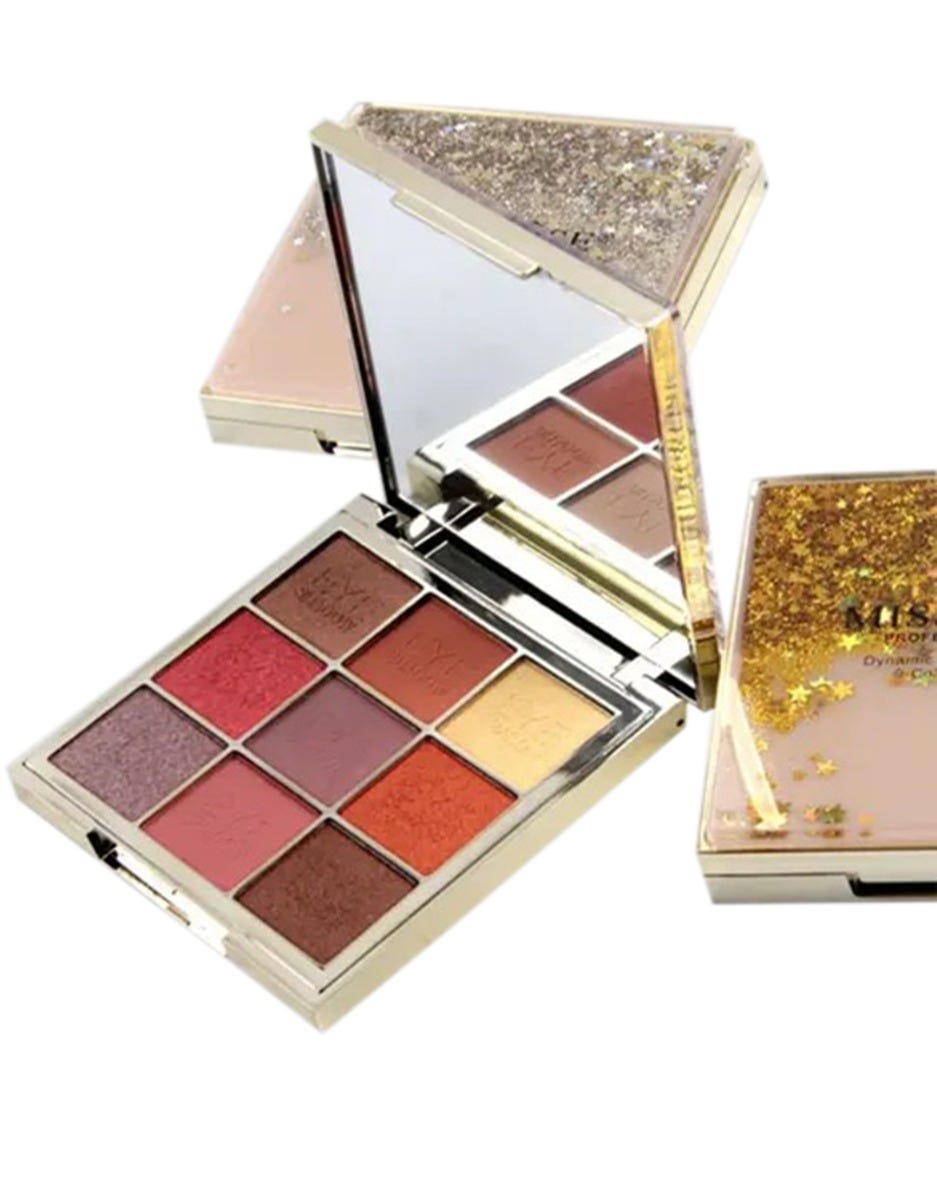 Miss Rose Starlight Quicksand 9 Color Eye Shadow 23.4 gr