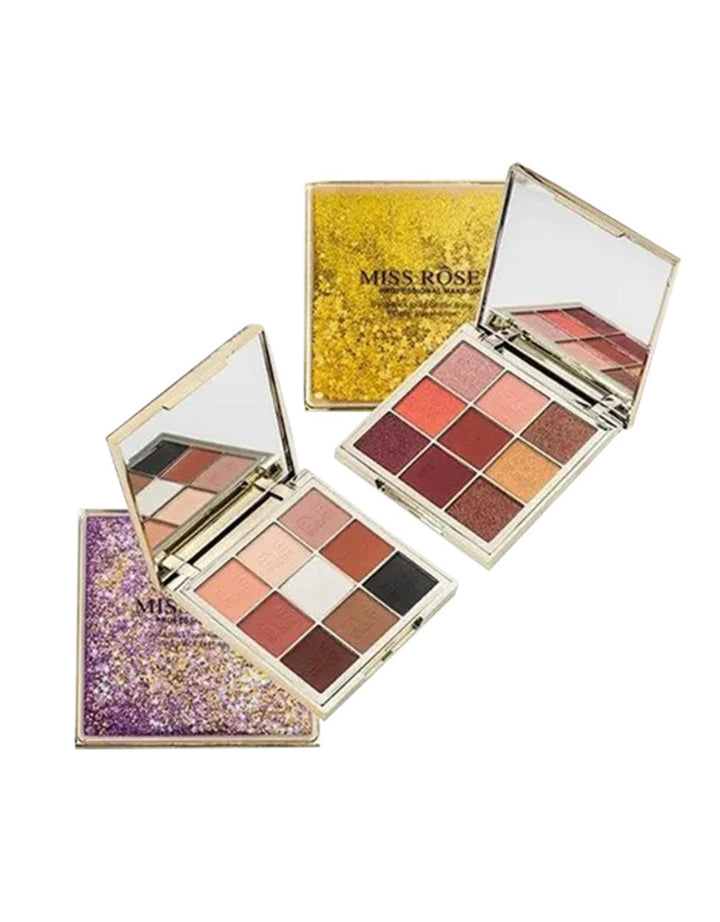 Miss Rose Starlight Quicksand 9 Color Eye Shadow 23.4 gr