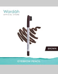 Wardah EyeXpert Eyebrow Pencil Brown 1.14 g