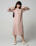 Arjuna Weda Dress Long Sleeve Flower