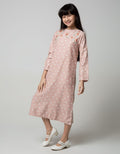 Arjuna Weda Dress Long Sleeve Flower