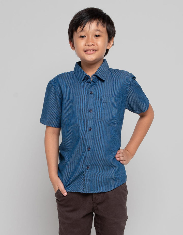 Hassenda Kemeja Nicole Anak Laki-laki