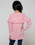 Cardinal Kids Girl Striped T-Shirt