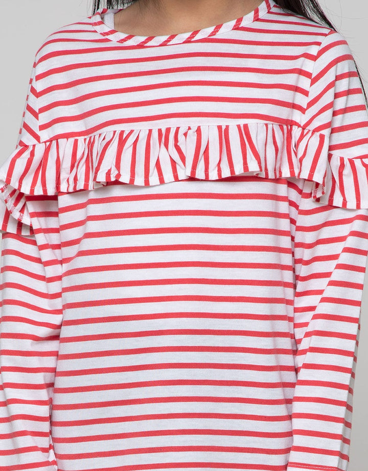 Cardinal Kids Girl Striped T-Shirt