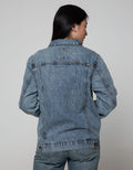 Triset Jaket & Coat Denim Look