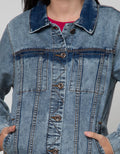 Triset Jaket & Coat Denim Look