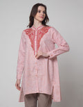 Triset Embroidery Classic Blouse Women
