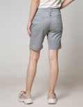 Cardinal Girl Stitching Zipper Short Pants