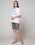 Cardinal Girl Sideways Stitching Short Pants