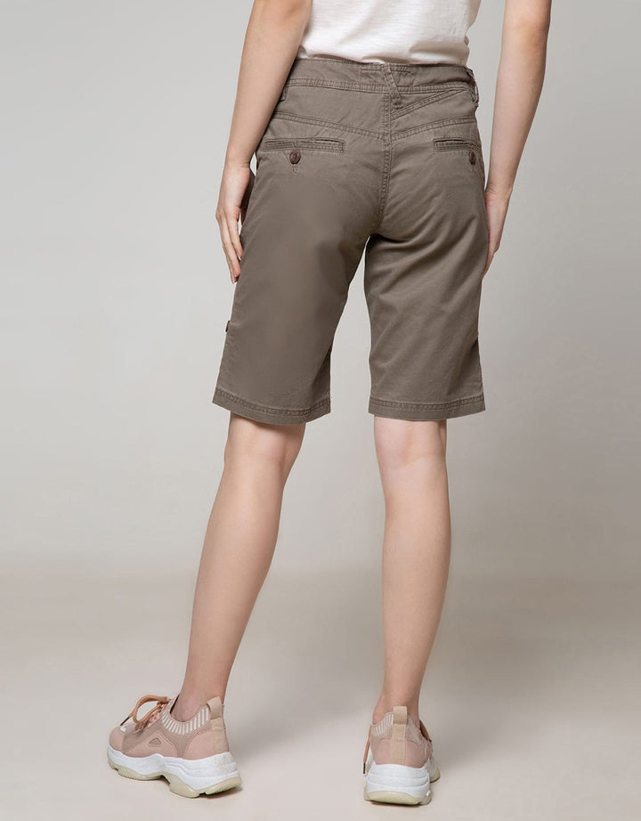Cardinal Girl Button Side Short Pants