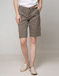 Cardinal Girl Vertical Stitching Short Pants