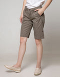 Cardinal Girl Vertical Stitching Short Pants