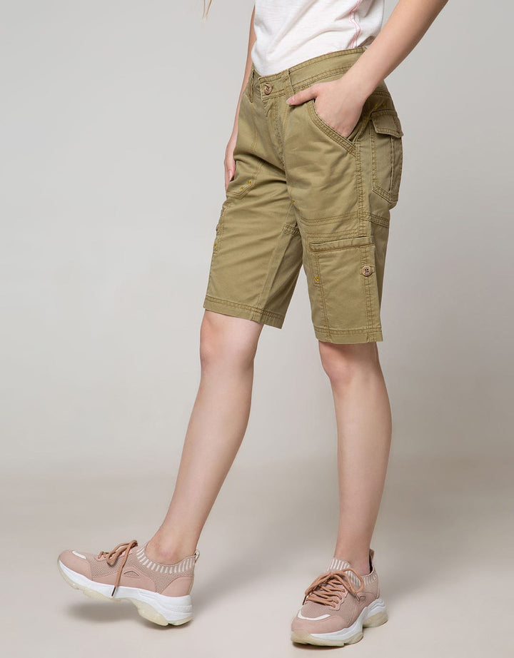 Cardinal Girl Short Pants With pocket