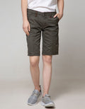 Cardinal Girl Combination Stitching Short Pants