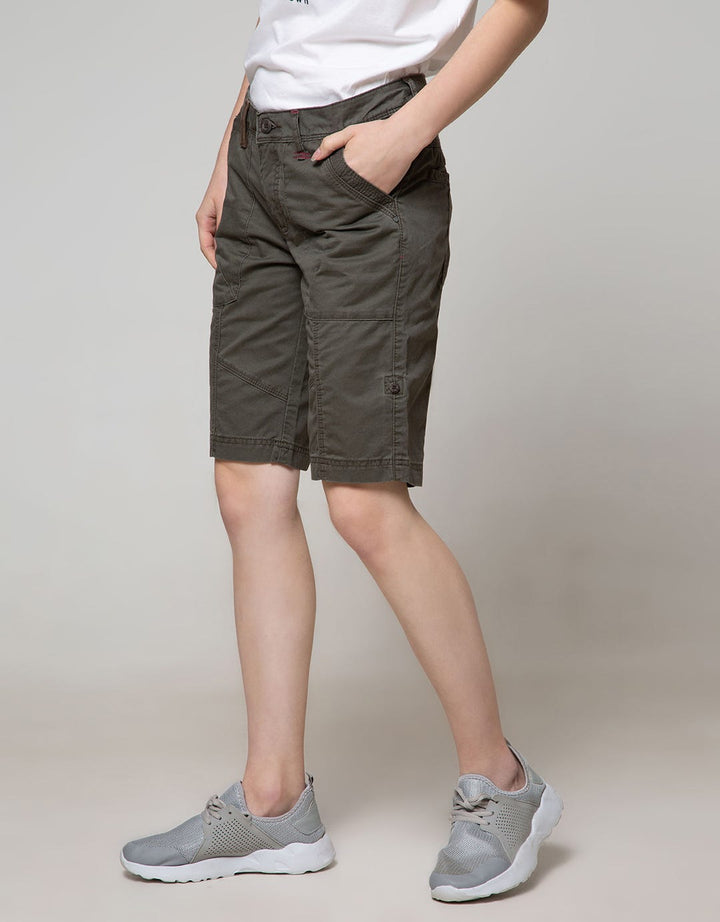 Cardinal Girl Combination Stitching Short Pants