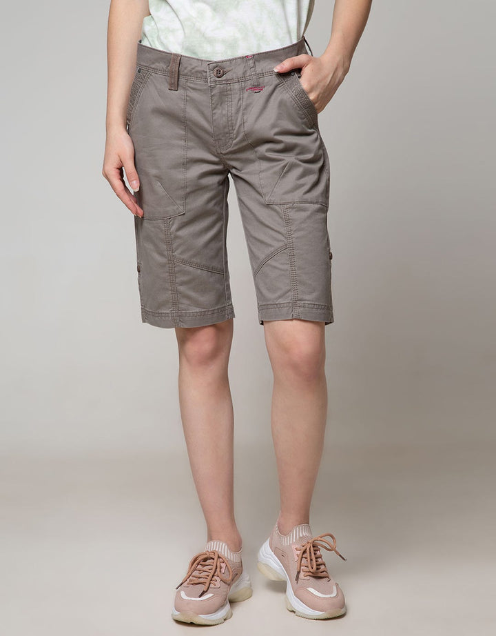 Cardinal Girl Combination Stitching Short Pants
