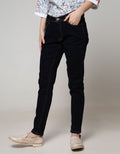 Cardinal Girl Stitching Contrast Long Pants