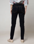 Cardinal Girl Stitching Contrast Long Pants
