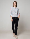 Cardinal Girl Stitching Contrast Long Pants
