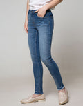 Cardinal Girl Washed and Ripped Long Jeans