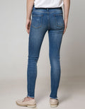 Cardinal Girl Washed and Ripped Long Jeans