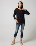 Logo Jeans Casual Long Pants