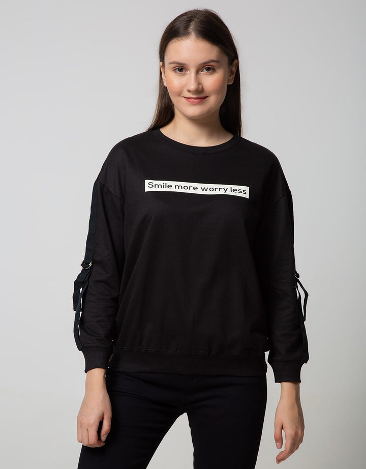 Logo Jeans Bigotes Sweater