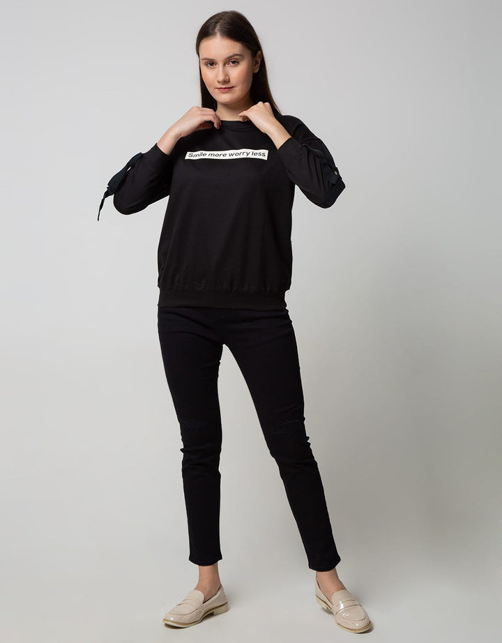Logo Jeans Bigotes Sweater