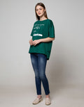 Cardinal Girl Casual Long Jeans With Washed Accent