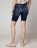 Cardinal Girl Short Denim Pants Skinny Rebel