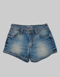 Cardinal Girl Short Pants Denim