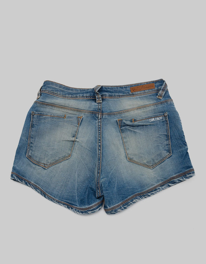 Cardinal Girl Short Pants Denim