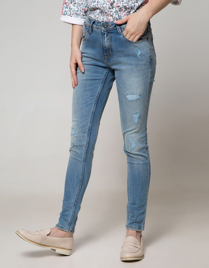 Cardinal Girl Ripped Long Jeans