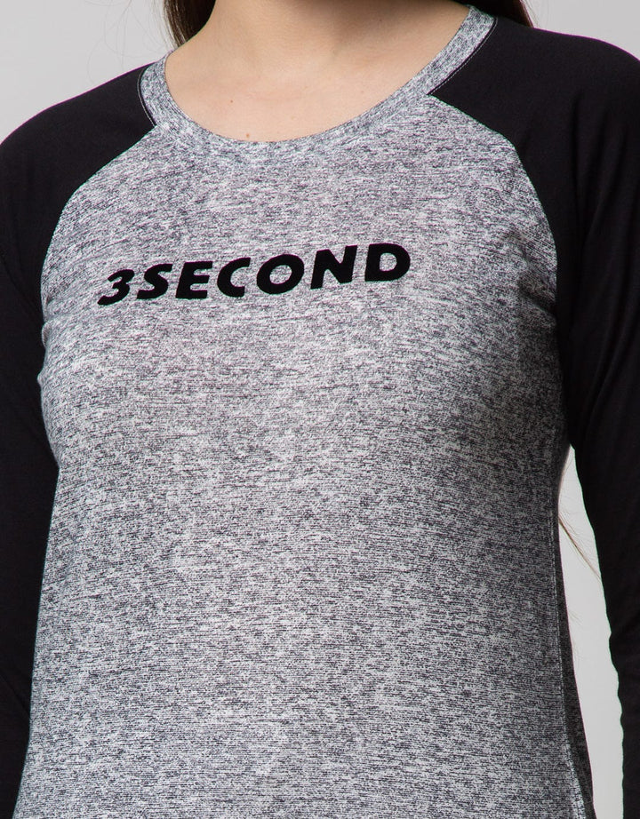 3Second Ladies T-Shirt Long Sleeve T-Shirt