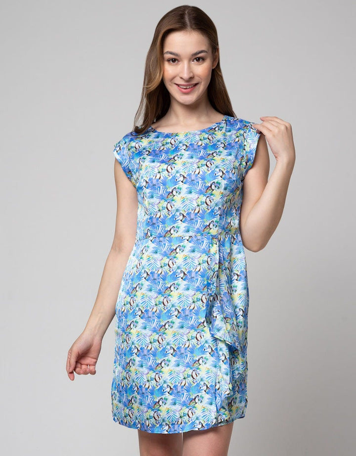 Cardinal Femme Dress Flowers