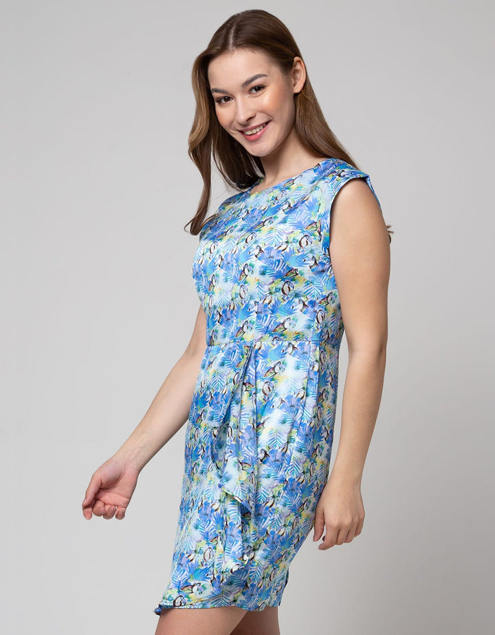 Cardinal Femme Dress Flowers