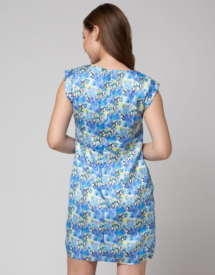 Cardinal Femme Dress Flowers