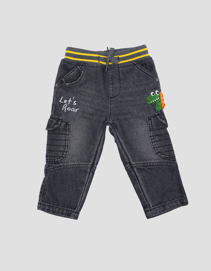 Pipiniko Dino Denim Celana Anak Laki-laki