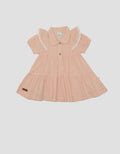 Pipiniko Swiss Dot Dress Anak Perempuan