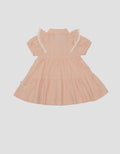 Pipiniko Swiss Dot Dress Anak Perempuan