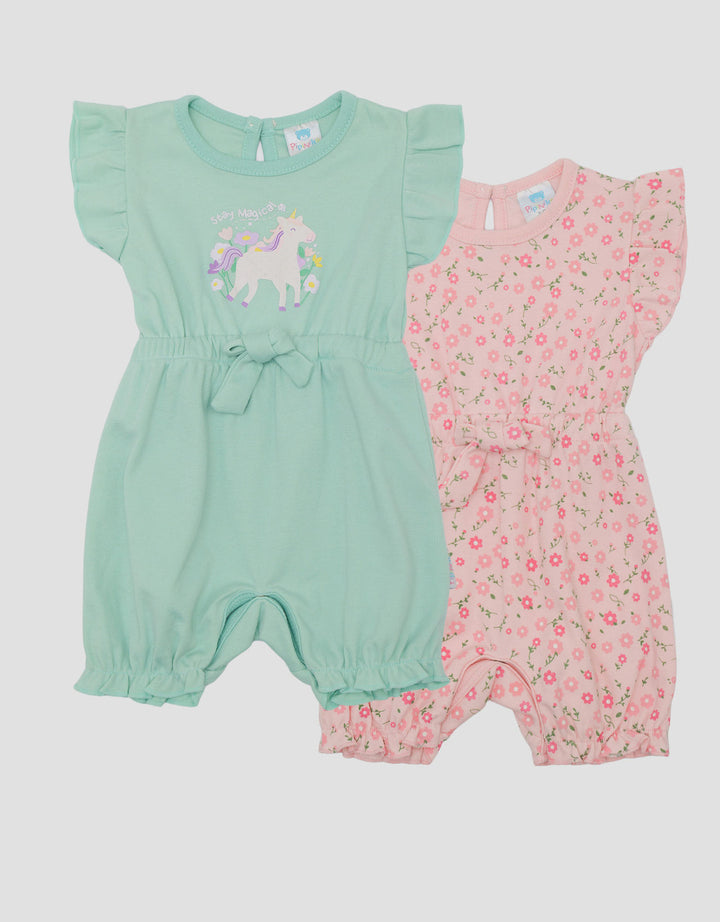 Pipiniko Multipack Romper Unicorn Jumpusit Bayi