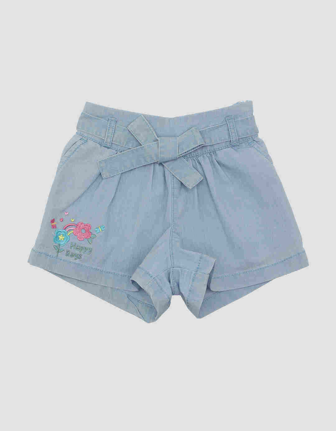 Pipiniko Denim Happy Days Girls Shorts