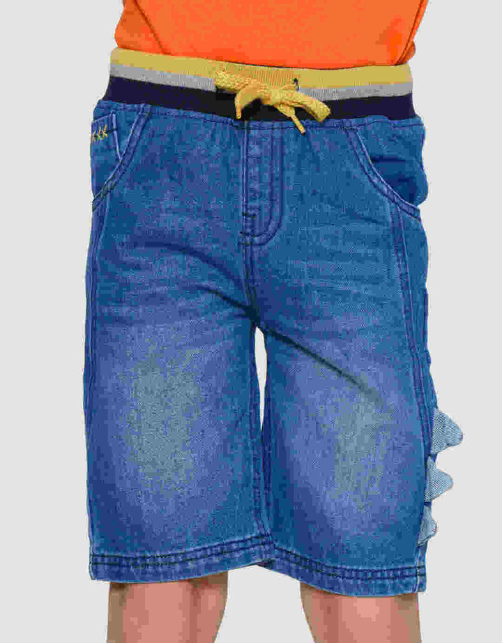 Little M Crop Side Celana Denim Anak Laki-laki