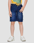 Little M Crop Side Celana Denim Anak Laki-laki
