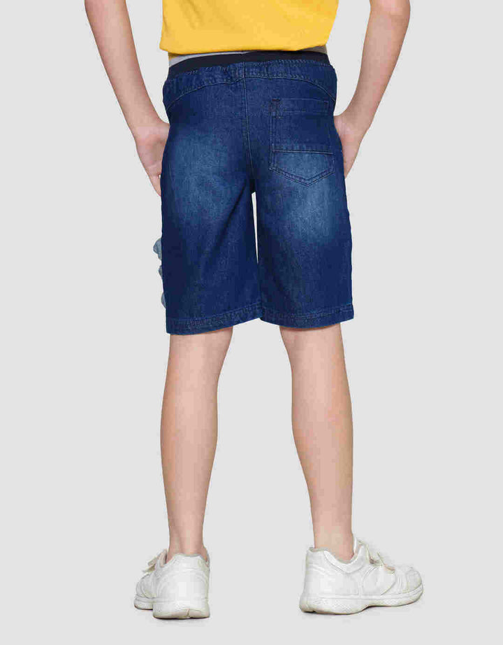 Little M Crop Side Celana Denim Anak Laki-laki