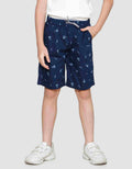 Little M Cars Print Boys Shorts