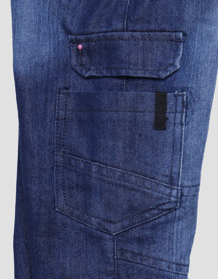 Little M Reguler Karet Non Celana Panjang Denim Anak Laki-laki