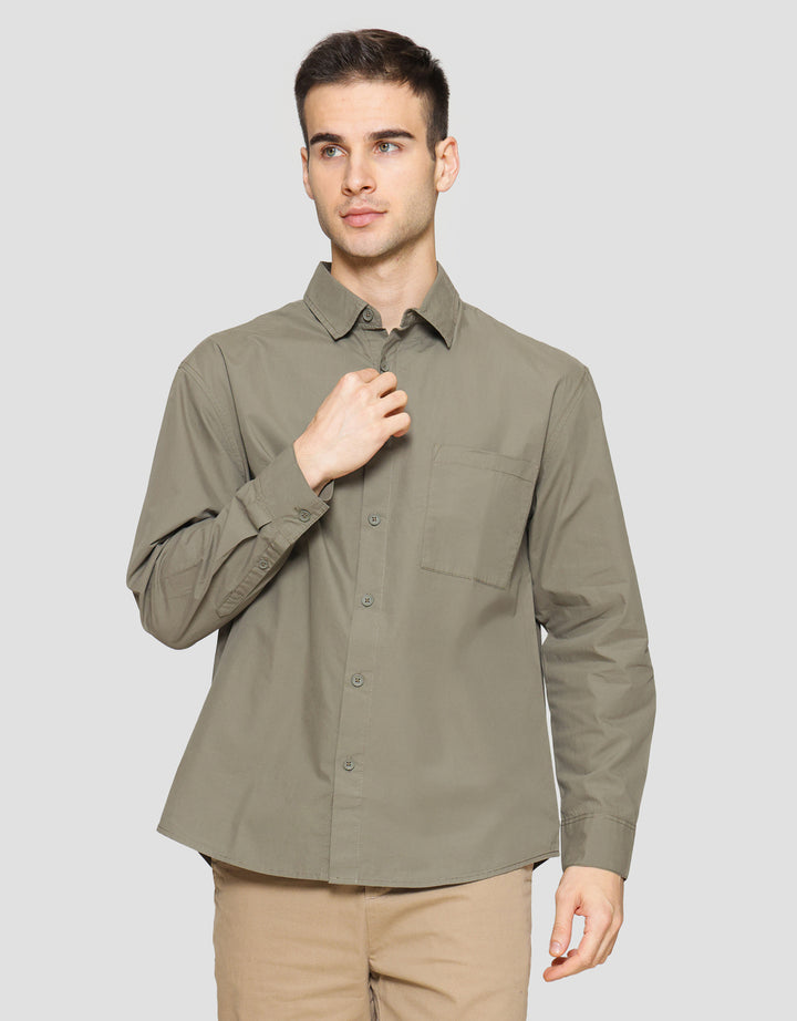 Nevada Paper Touch Series Kemeja Lengan Panjang Pria